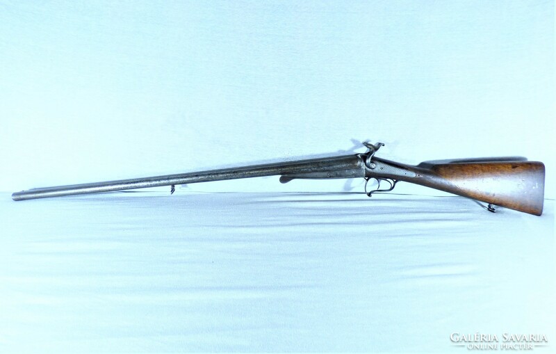 Beautiful, antique, double-barrel lefacheaux rifle, Paris, 1855 - 1870!!!