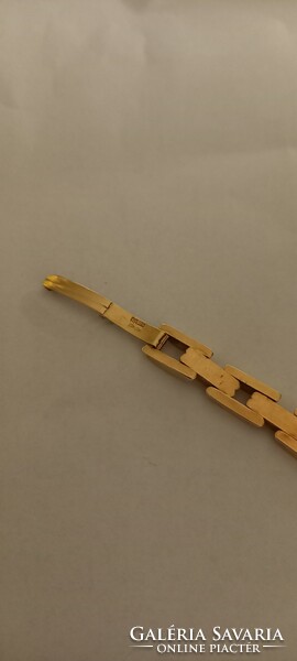 Doxa 14 carat gold women's watch, 14 carat gold buckle