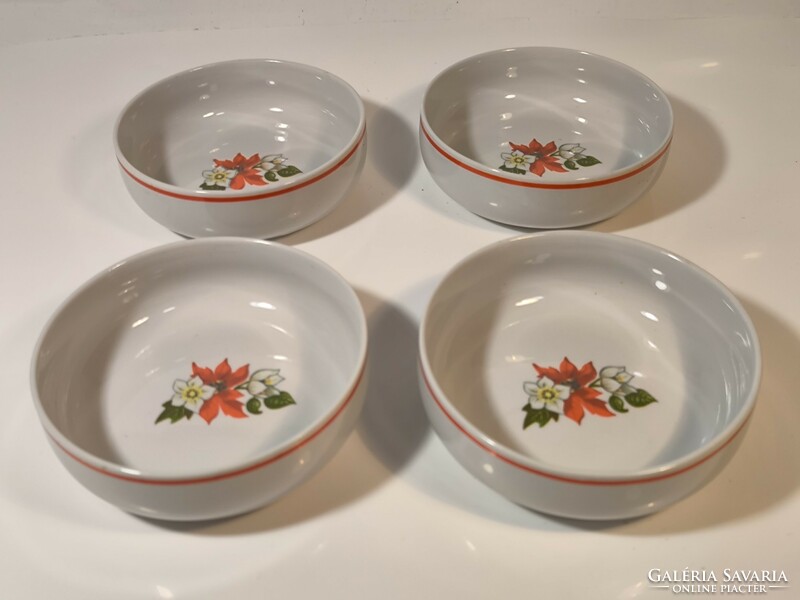 Zsolnay porcelain bowl set 4 pcs