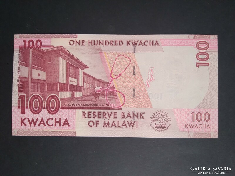 Malawi 100 Kwacha 2020 Unc