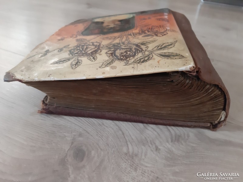 Old photo album, postcard album