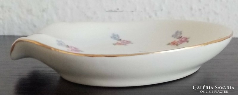 Retro. Aquincum flower pattern porcelain ashtray for sale