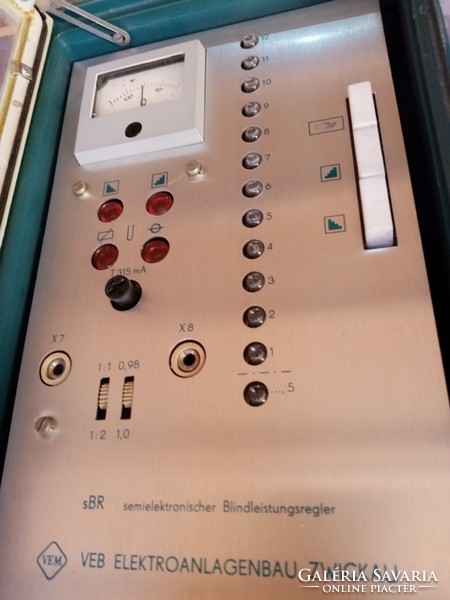 DDR gyártmányú mérőmüszer