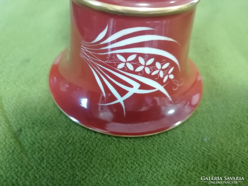 Herendi porcelán Esterházy mintás körmös váza