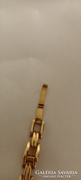 Doxa 14 carat gold women's watch, 14 carat gold buckle
