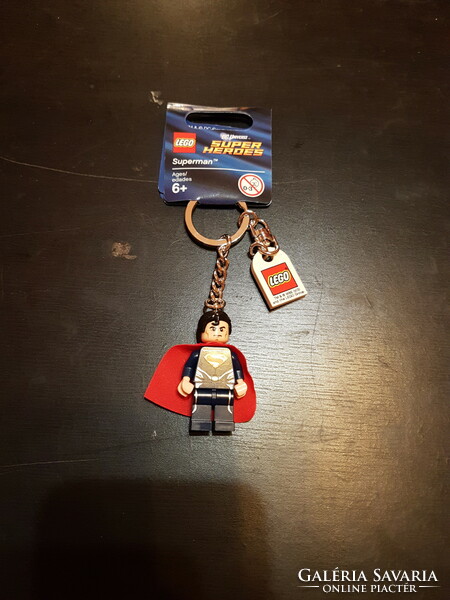 850813 - Lego superman keychain new, unopened packaging