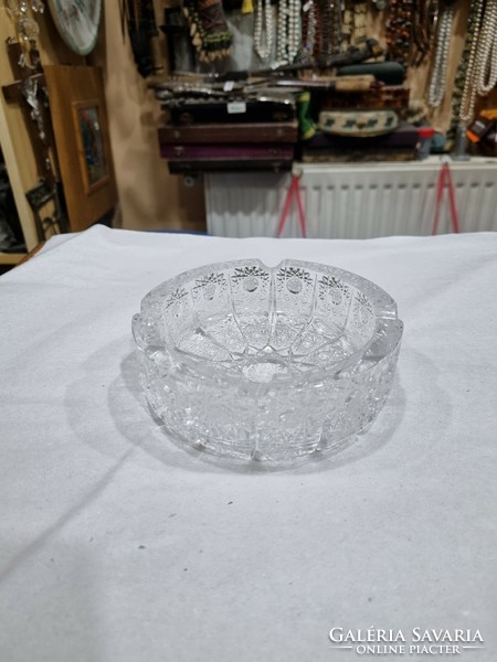 Crystal ashtray