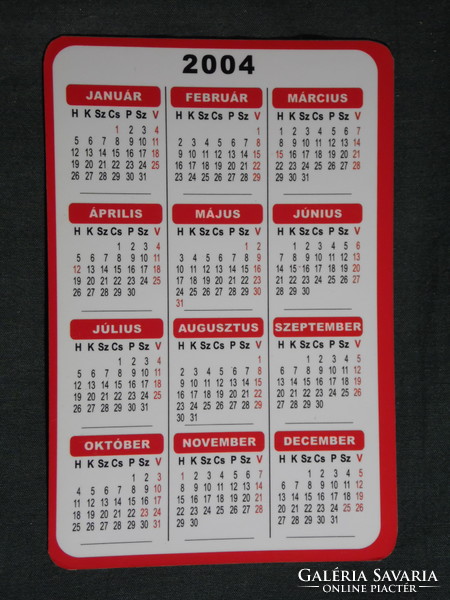 Card calendar, flexa pine furniture store, Kaposvár, 2004, (6)