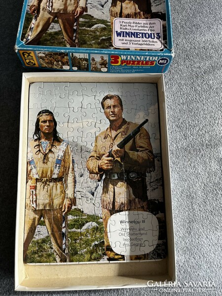 Winnetou kirakó/puzzle