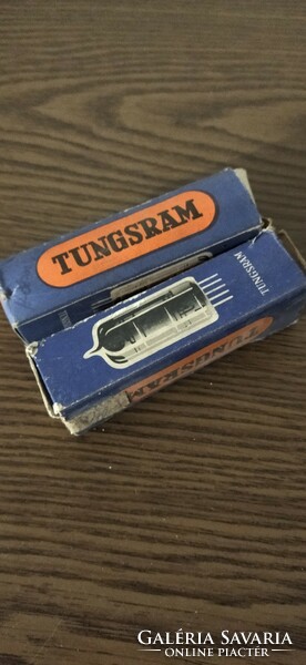 Tungsram retro bulb and electron tube