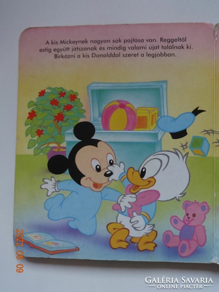 Walt Disney A kis Mickey és barátai - régi, ritka lapozó (1997)