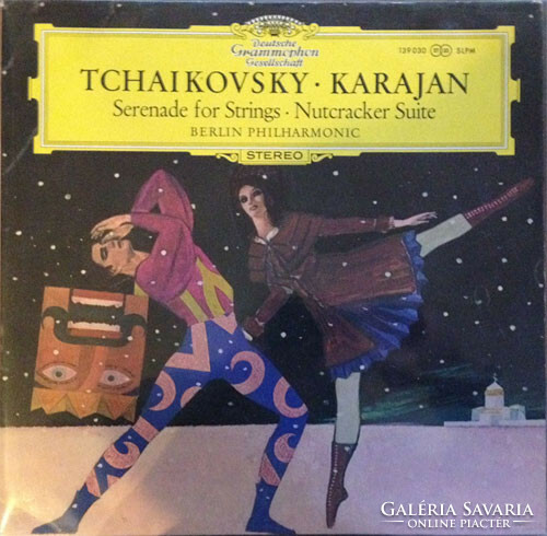 Tchaikovsky - Karajan, Berlin Philharmonic - Serenade For Strings - Nutcracker Suite (LP, RE)