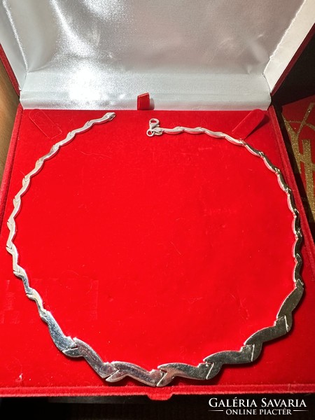 Silver necklace