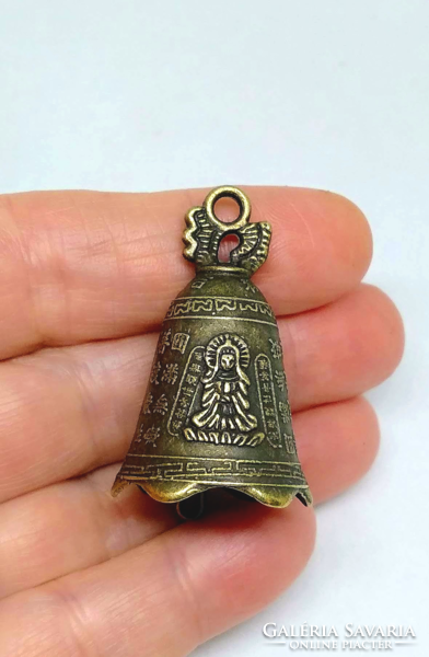 Bronze bell, decorated with religious symbols 21