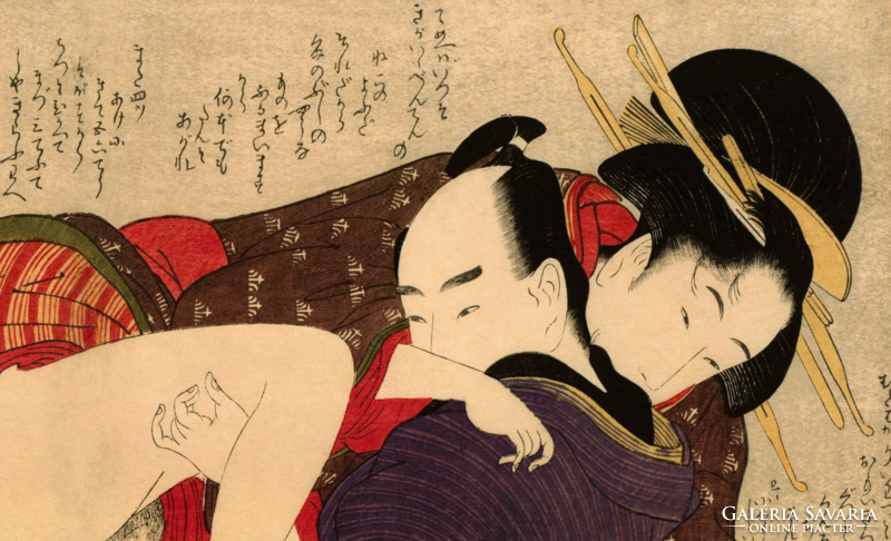 ​Kitagawa utamaro - erotic shungas, 1799.