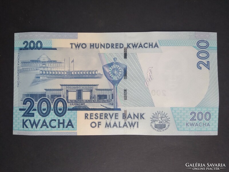 Malawi 200 Kwacha 2021 Unc