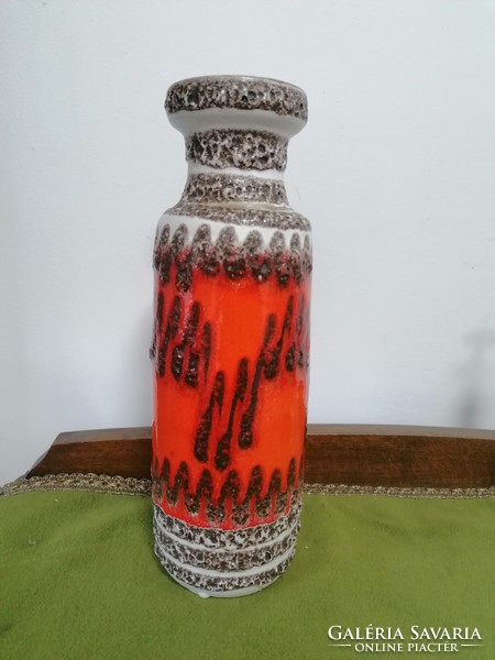 Applied art retro ceramic vase, marked w germany