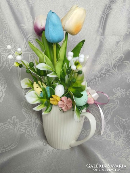 Easter mug decoration