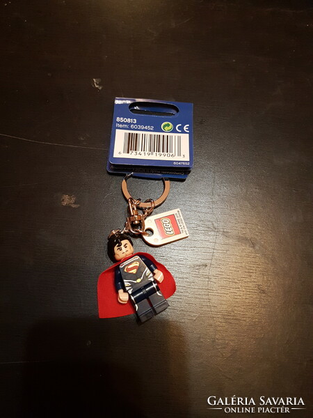 850813 - LEGO Superman kulcstartó ÚJ, Bontatlan csomagolás