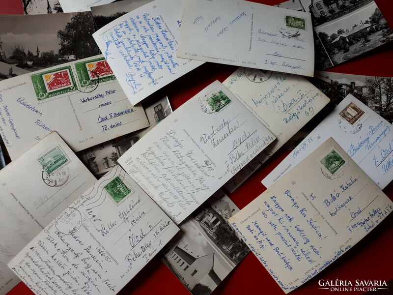 23 postcards from the 60s, Eger, Great Plain cities, Mátra, Zalaegerszeg