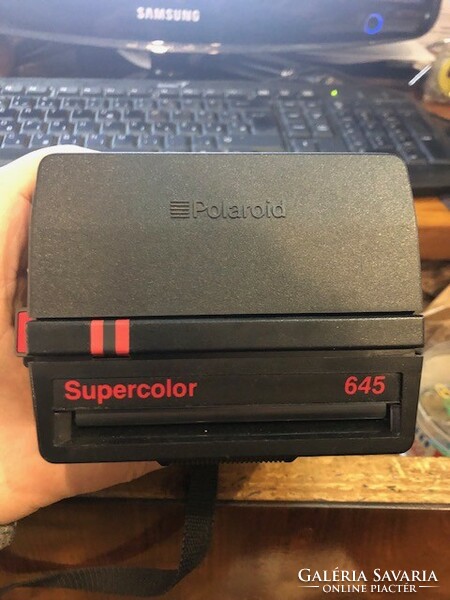 Polaroid supercolor 645 cl fényképezőgép szép állapotban.