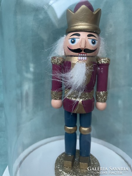 Nutcracker figure under a hood