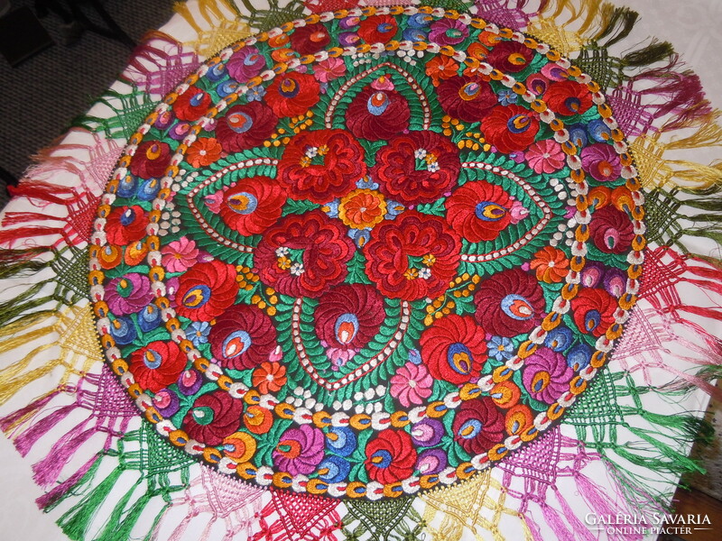 Beautiful Matyó tablecloth