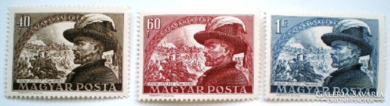 S1198-200 / 1950 Bem József I. bélyegsor postatiszta