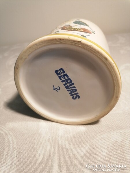 German Gervais ceramic beer mug. Indicated.