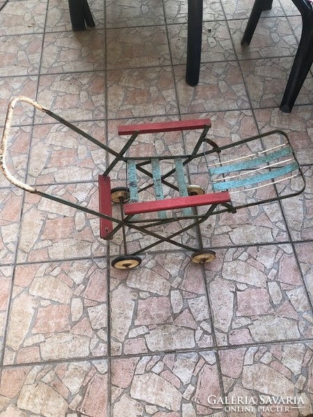 Antique toy stroller