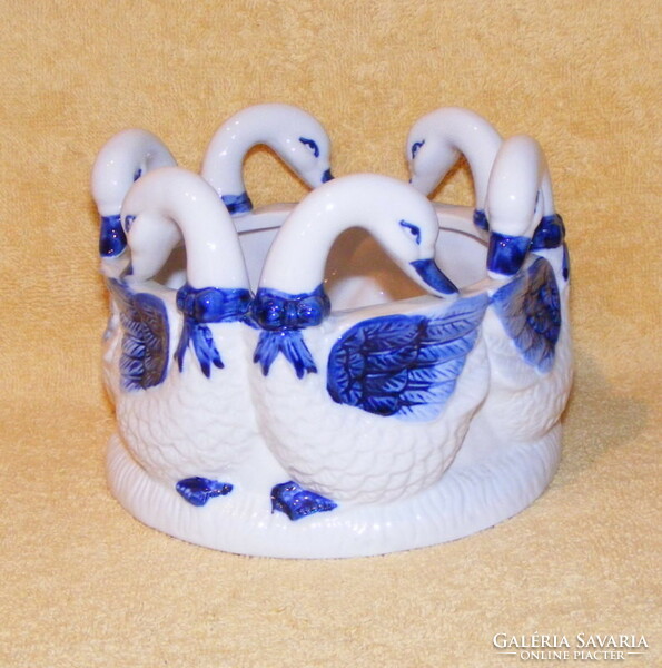 Líbás porcelain bowl, flower stand, decorative object