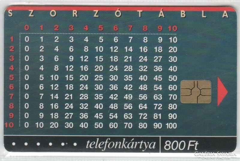 Magyar telefonkártya 1147  Puska 2001 Matematika 1   ODS 4    28.000  db.