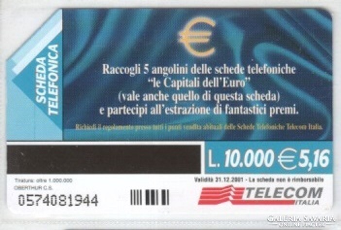 Külföldi telefonkártya 0362 (Olasz)