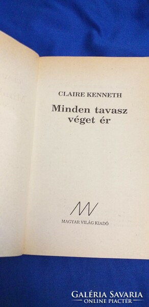 Claire Kenneth - Minden tavasz véget ér