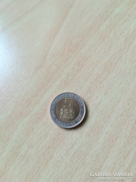 Kenya 5 Shillings 1997