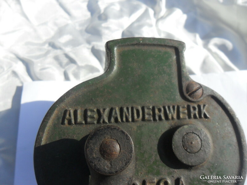 Antik német babdaráló Alexanderwerk