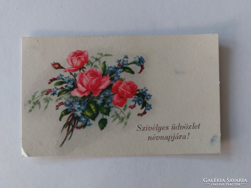 Old mini postcard