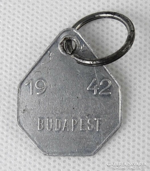 1Q350 EB trademark dog bar ticket 1942 Budapest