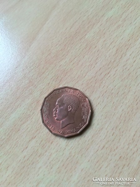Tanzania 5 cents 1966 oz