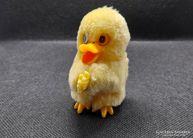 Retro clip-on plush duck from the 80s