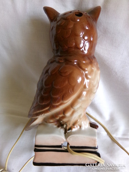 Table porcelain lamp aroma perfume lamp wise owl