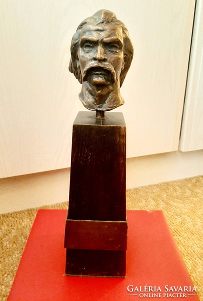 György Dózsa head sculpture from the 1960s