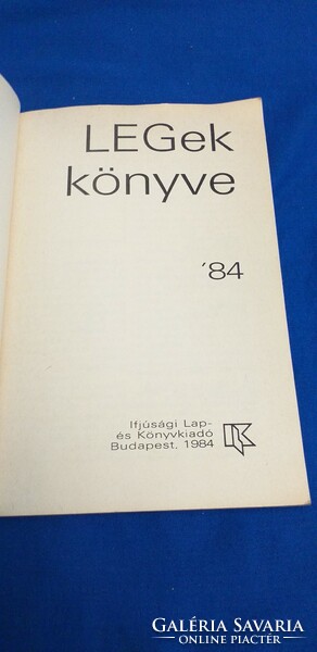 Erdős Ákos (szerk.) ,  Vincze Mátyás (szerk.) - LEGek könyve '84