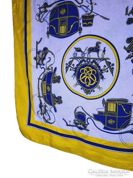 Hermes Paris silk scarf 87x87 cm. (6897)