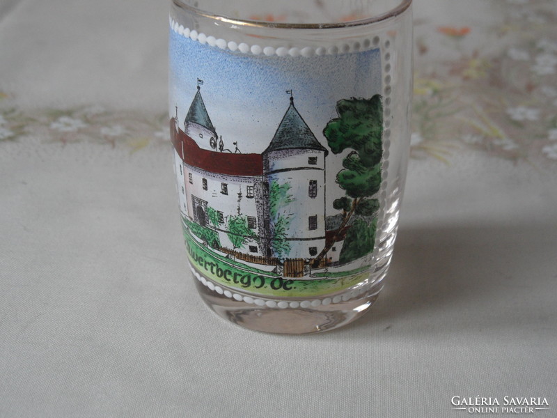 Schwertberg üveg emlék pohár ( 2 db. )
