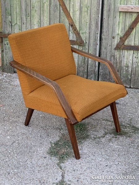 Menő dizájn fotel Vintage-lounge-chair-by-Interier-Praha-Czechoslovakia-1960s
