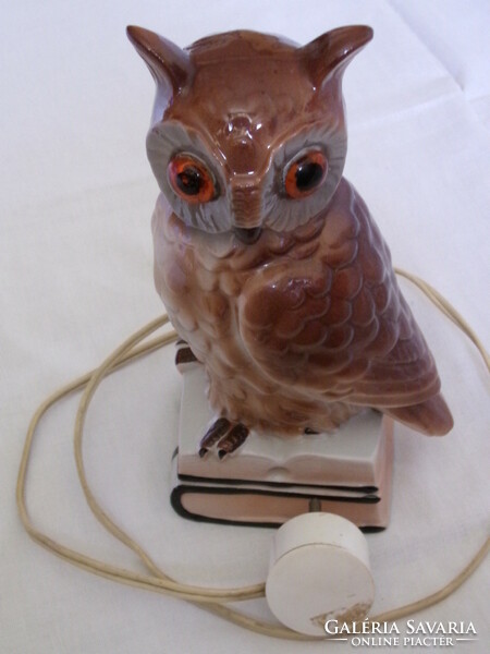 Table porcelain lamp aroma perfume lamp wise owl