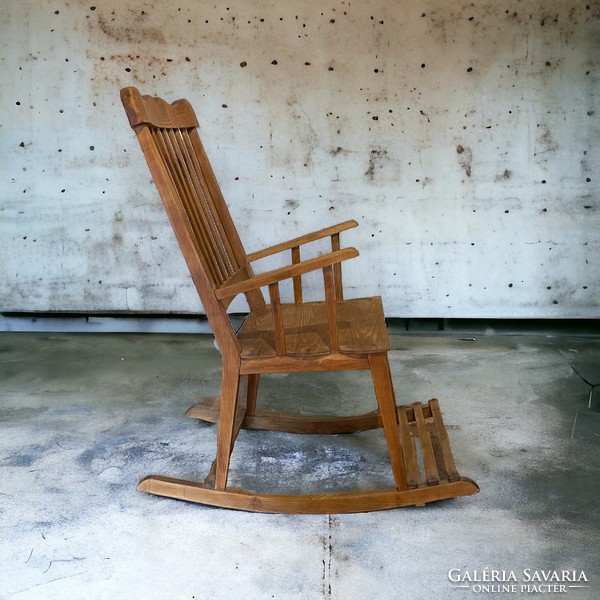 Retro, vintage, loft design rocking chair, chair