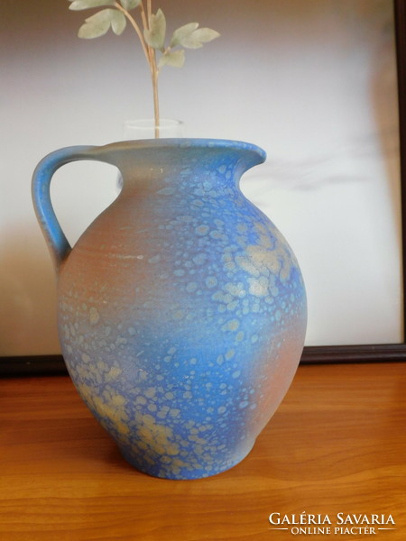 Scheurich retro kerámia váza matt mázzal - mid century 22 cm