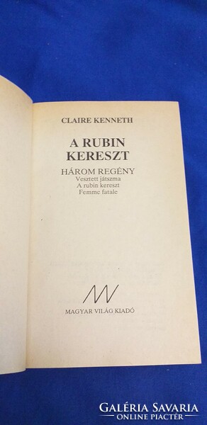 Claire Kenneth - A rubin kereszt